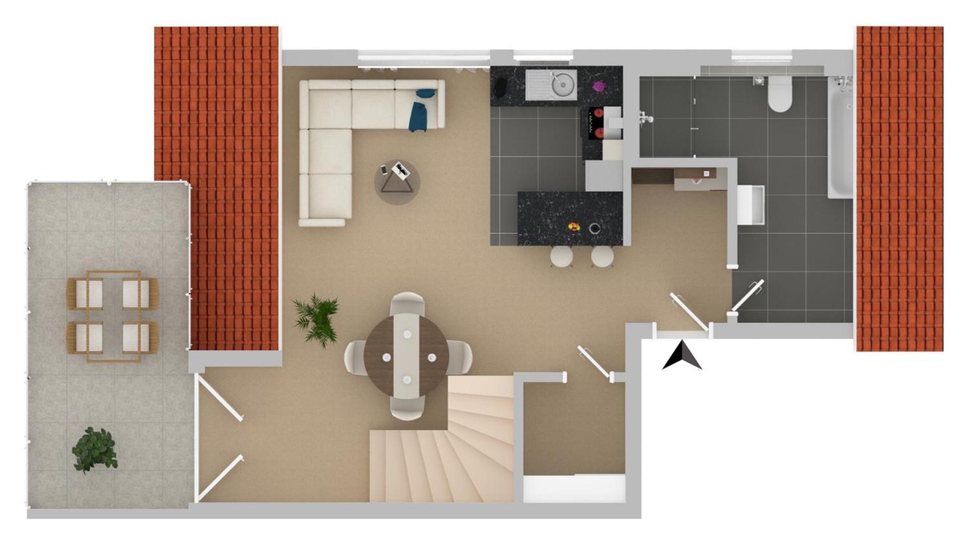 Seezeit Maisonette In Direkter Seenaehe 腓特烈港 外观 照片