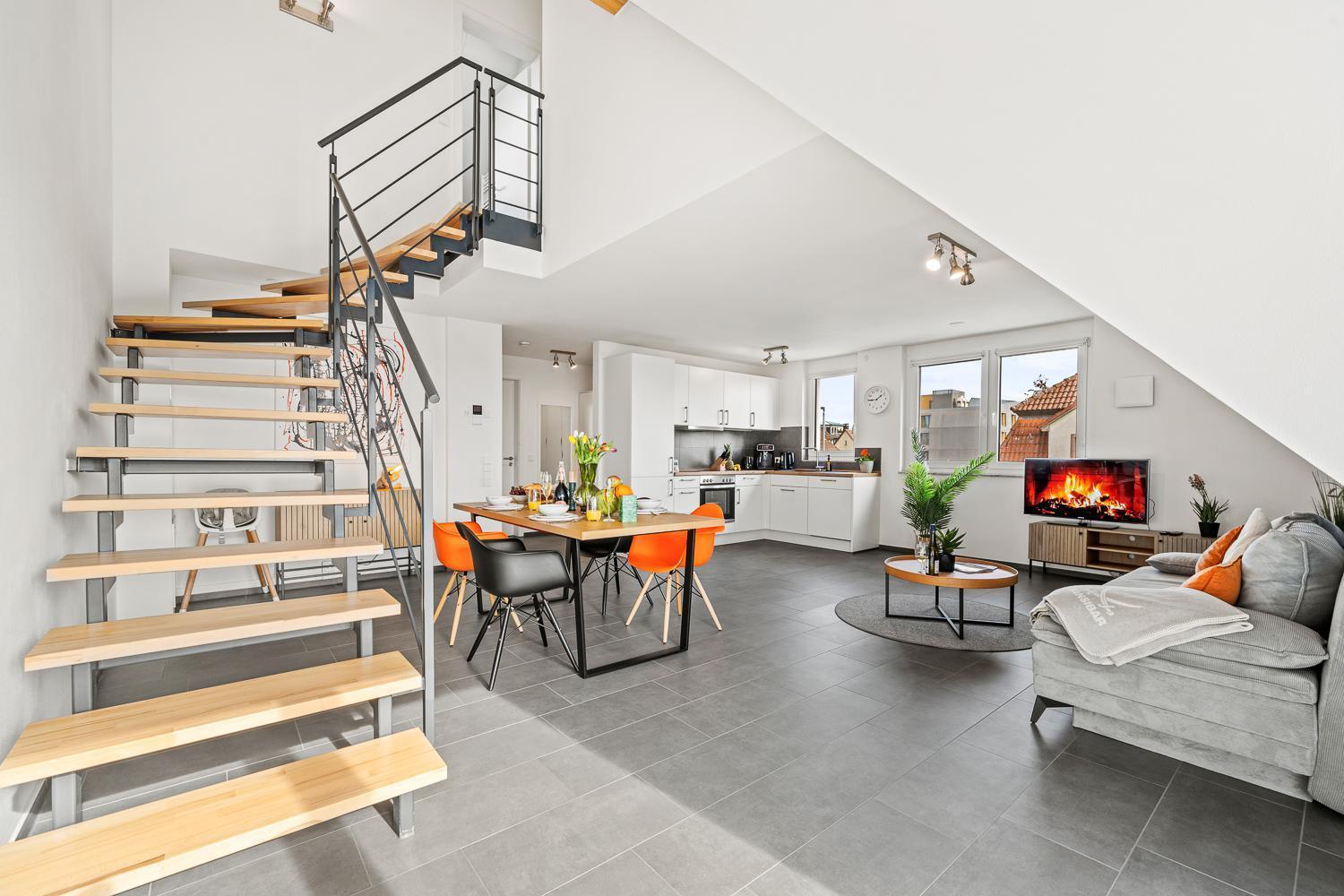 Seezeit Maisonette In Direkter Seenaehe 腓特烈港 外观 照片