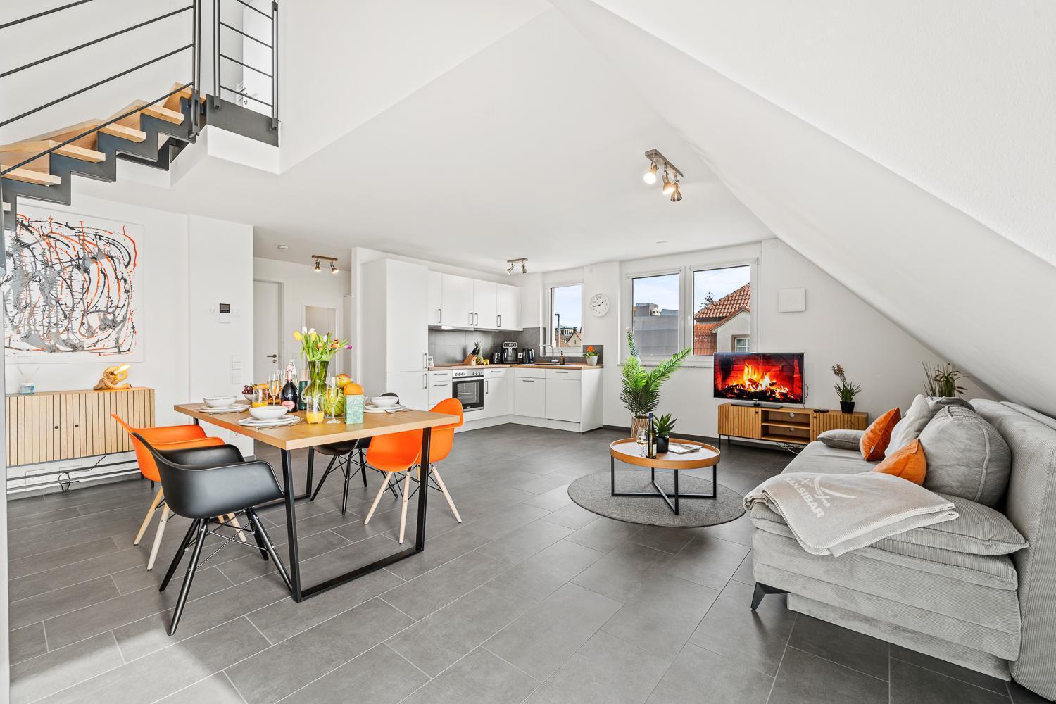 Seezeit Maisonette In Direkter Seenaehe 腓特烈港 外观 照片